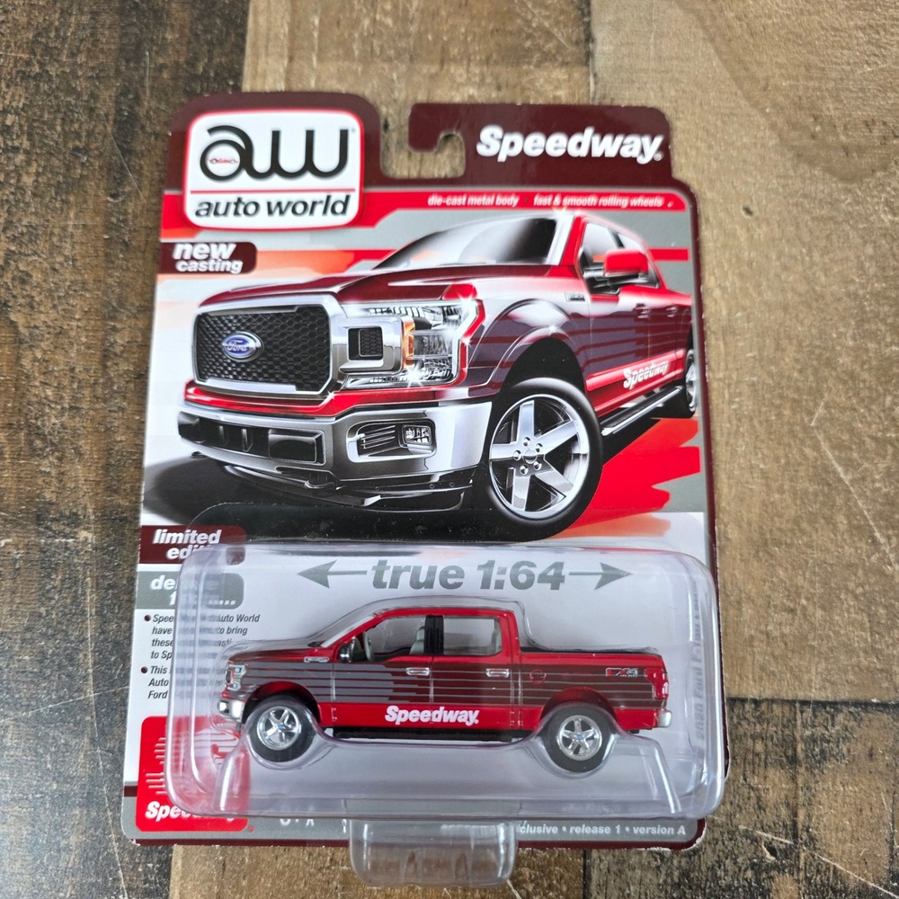 Auto World Speedway Limited Edition 1:64 Scale Diecast‎ Ford F 150 Truck NIB